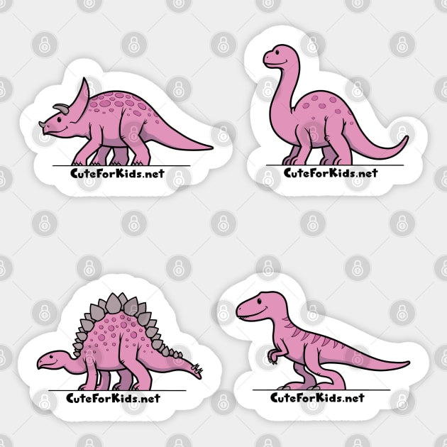 DinoKids Multi-Pack Sticker by VirtualSG